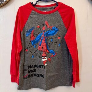 Boy’s Spider-Man Christmas Shirt Size 6